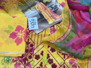 Naqsh Embroidered Lawn Fabric 3PC Summer NQ-010