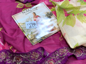 Naqsh Printed Lawn Fabric 3PC Summer NQ-014