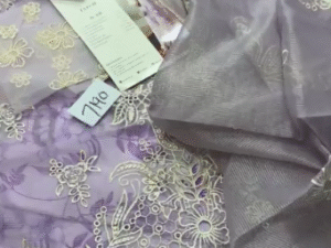 Parishay Mahnur Sophie Embroidered Lawn Fabric  3PC Summer PR-146