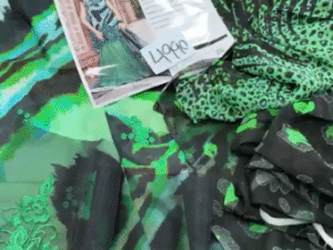 Bin Ilyas Embroidered Lawn Fabric 3PC Summer BI-015