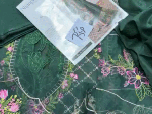 Parishay Shangrila Embroidered Lawn Fabric 3PC Summer PR-154