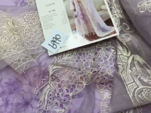 Parishay Mahnur Sophie Embroidered Lawn Fabric  3PC Summer PR-173