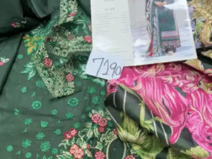 Parishay Mahnur Sophie Embroidered Lawn Fabric  3PC Summer PR-118