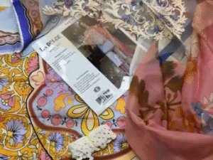 Mushq Printed Lawn Fabric 3PC Summer MQ-004