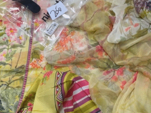 Sapphire Printed Lawn Fabric 2PC Summer SP-027