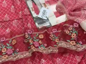 Lime Light Printed Lawn Fabric 3PC Summer LL-093