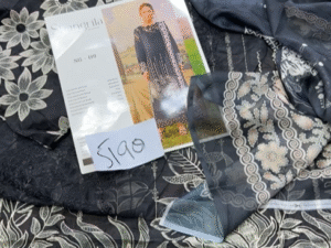 Parishay Shangrila Embroidered Lawn Fabric 3PC Summer PR-211