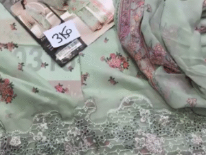 Lime Light Printed Lawn Fabric 3PC Summer LL-107