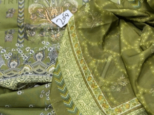 Sapphire Printed Lawn Fabric 2PC Summer SP-055