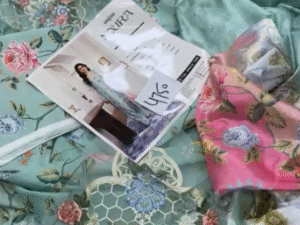 Bin Ilyas Printed Lawn Fabric 3PC Summer BI-028