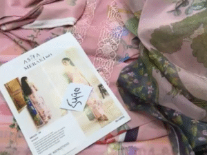 Asifa Nabeel Printed Lawn Fabric 3PC Summer AN-011