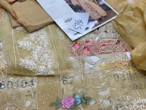 Parishay Summer Queen Embroidered Lawn Fabric 3PC Summer PR-005