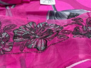 Maria B Printed Lawn Fabric Leftover 2PC Summer MB-008