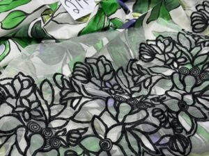 Maria B Printed Lawn Fabric Leftover 2PC Summer MB-002