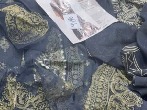 Nishat Lawn Fabric 3PC Summer NL-020