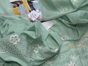 Baroque Xenia Embroidered Lawn Fabric 3PC Summer BQ-024