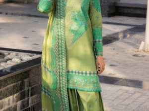 Charizma Embroidered Lawn Fabric 3PC Summer CZ-008
