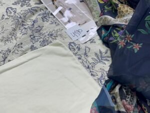 Baroque Xenia Embroidered Lawn Fabric 3PC Summer BQ-005