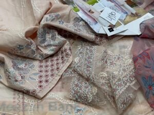 Baroque Xenia Embroidered Lawn Fabric 3PC Summer BQ-009