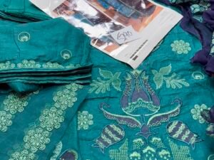 Baroque Xenia Embroidered Lawn Fabric 3PC Summer BQ-045