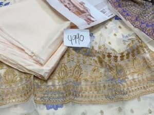 Nishat Embroidered Lawn Fabric 3PC Summer NL-089