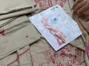 Nishat Embroidered Lawn Fabric 3PC Summer NL-090