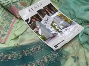 Baroque Xenia Embroidered Lawn Fabric 3PC Summer BQ-050