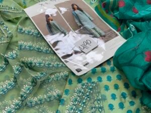Baroque Xenia Embroidered Lawn Fabric 3PC Summer BQ-051