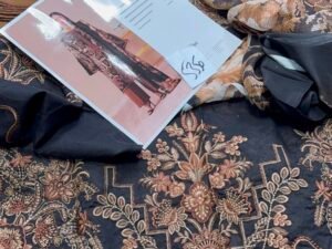 Bin Ilyas Jojo Luxury Embroidered Lawn Fabric 3PC Summer BI-039