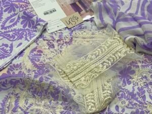Parishay Mahnur Jahaan  Embroidered Lawn Fabric 3PC Summer PR-087