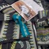 Bin Ilyas Mashriq Luxury Embroidered Lawn Fabric 3PC Summer BI-079