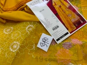Parishay Summer Queen Embroidered Lawn Fabric 2PC Summer PR-119