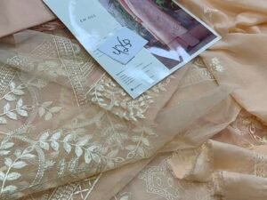 Parishay Ember Embroidered Lawn Fabric 3PC Summer PR-001