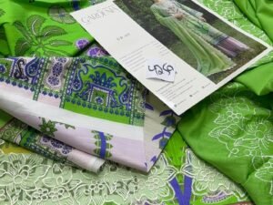 Parishay Mahnur Gardenia Embroidered Khaddar Fabric 3PC Winter PR-021