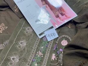Parishay Shangrila Embroidered Lawn Fabric 3PC Summer PR-177