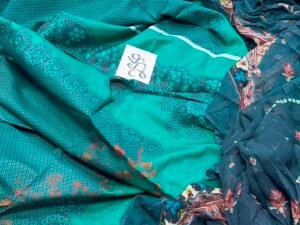Charizma Printed Lawn Fabric Leftover 3PC Summer CZ-118