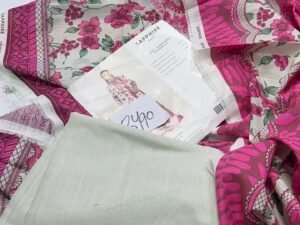 Sapphire Printed Khaddar Fabric 3PC Winter SP-001