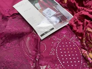 Parishay Panache Embroidered Palachi Velvet Shal 3PC Winter PR-216