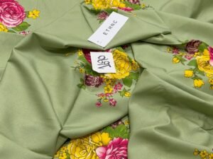 Ethnc Printed Linen Fabric 2PC Winter ET-025