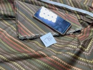 Maria B Printed Lawn Fabric Leftover 2PC Summer MB-011