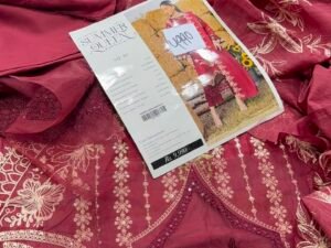 Parishay Summer Queen Embroidered Lawn Fabric 3PC Summer PR-186