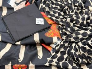 Charizma Embroidered Staple Linen Fabric 3PC Winter CZ-157