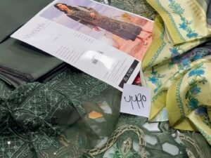 Parishay Shangrila Embroidered Lawn Fabric 3PC Summer PR-003