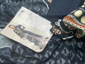Nishat Printed Khaddar Fabric 3PC Winter NL-017