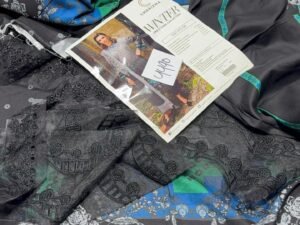 Charizma Embroidered Staple Linen Fabric 3PC Winter CZ-012