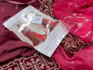 Alizeh Luxury Embroidered Velvet 3PC Winter AL-002