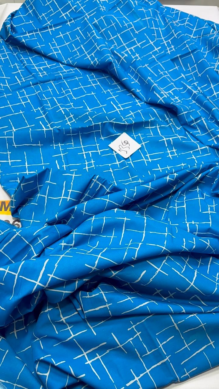 Maria B Printed Lawn Fabric Leftover 2PC Summer MB-015