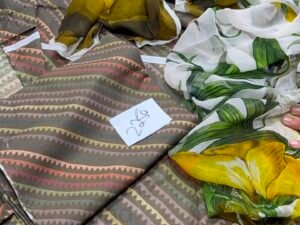 Maria B Printed Lawn Fabric Leftover 3PC Summer MB-014
