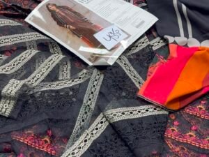 Charizma Embroidered Staple Linen Fabric 3PC Winter CZ-146