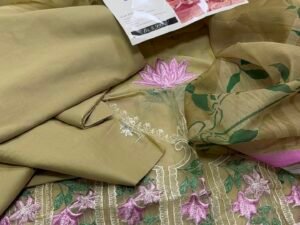 Parishay Shangrila Embroidered Lawn Fabric 3PC Summer PR-179